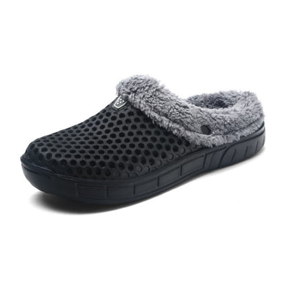 ✨ Perssia PlushGarden™ Fuzzy Clog Slippers — Indoor Comfort, Outdoor Freedom Fuzzy Plush Garden Clogs Indoor Couple Slippers - PERSSIA