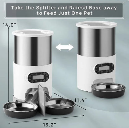Perssia DuoFeed™ Double Meal Pet Dispenser - PERSSIA