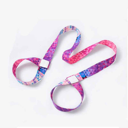 Perssia VibrantFlow™ Digital Yoga Mat Strap — ColorPrint Tie‑Down Carrier