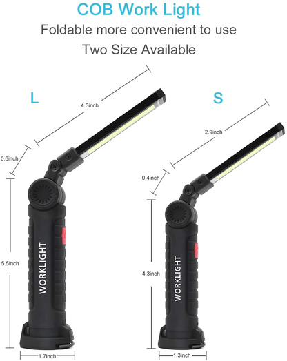 Perssia WorkBeam 360™ Magnetic Rechargeable Light