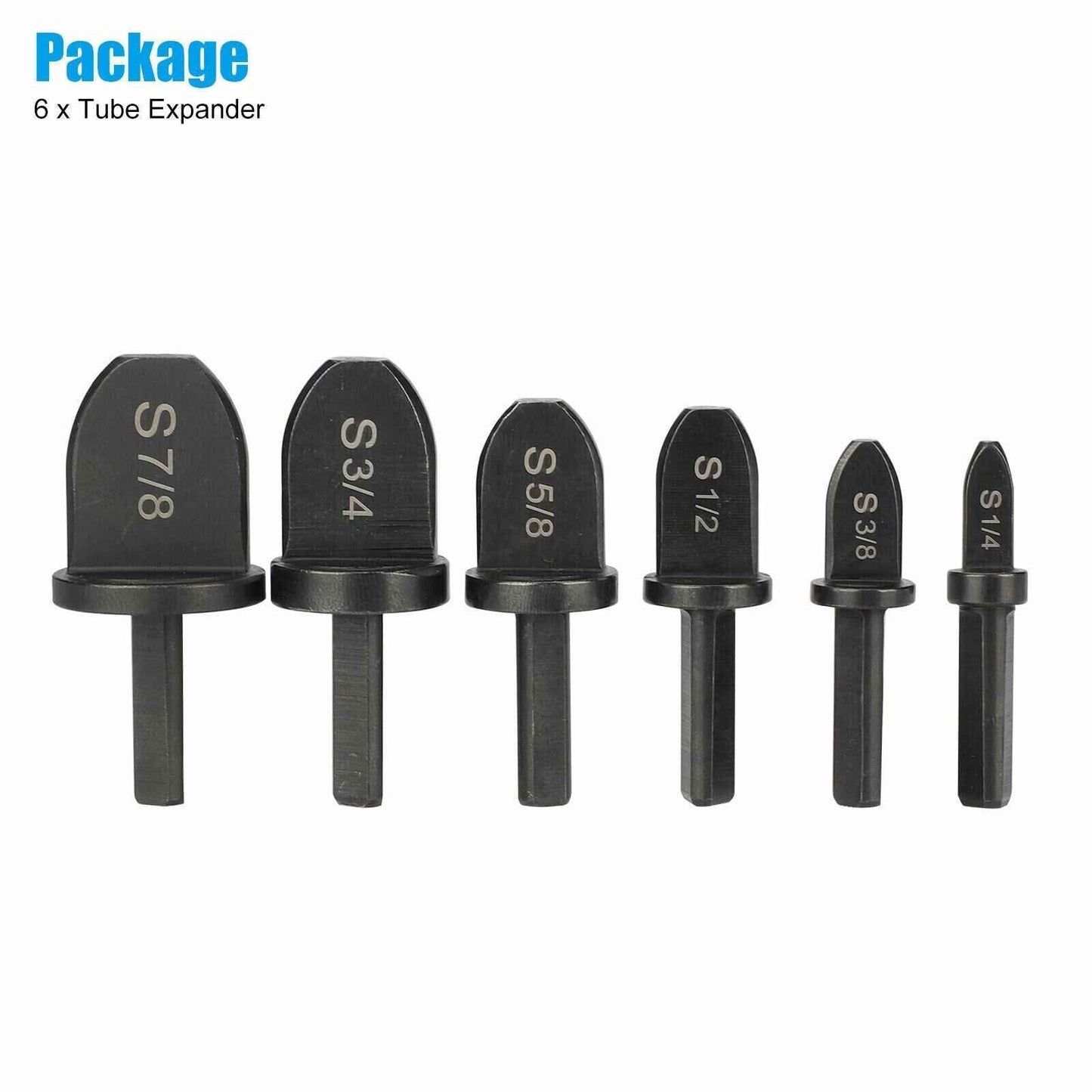 Perssia CopperExpand Pro™ 6PC Swaging Drill Bit Set