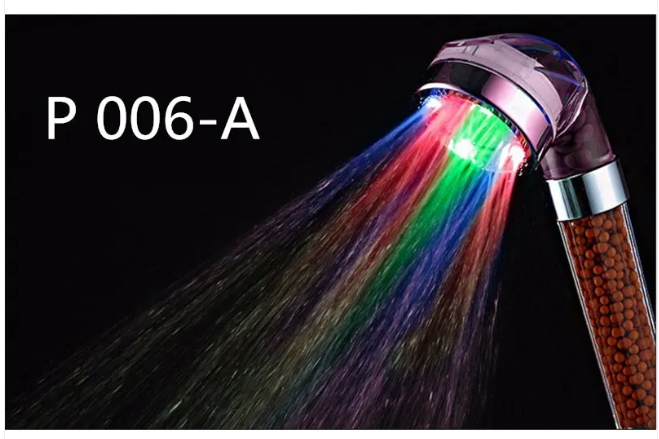 Perssia GlowRain™ LED Color‑Changing Shower Head - PERSSIA