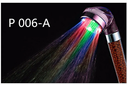 Perssia GlowRain™ LED Color‑Changing Shower Head - PERSSIA