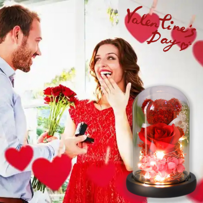 Perssia EternalGlow™ Rose & Teddy Gift Box with LED Lights - PERSSIA