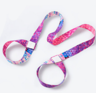 Perssia VibrantFlow™ Digital Yoga Mat Strap — ColorPrint Tie‑Down Carrier