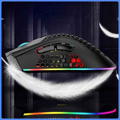 Perssia VoltEdge™ BM600 RGB Wireless Gaming Mouse — Precision • Speed • Style