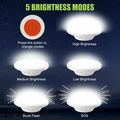 SunLite Pro Camping Light — 60‑LED Ultra‑Bright Outdoor Lantern