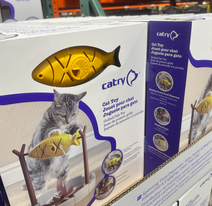 Perssia FishPlay™ Interactive Cat Food Dispenser - PERSSIA