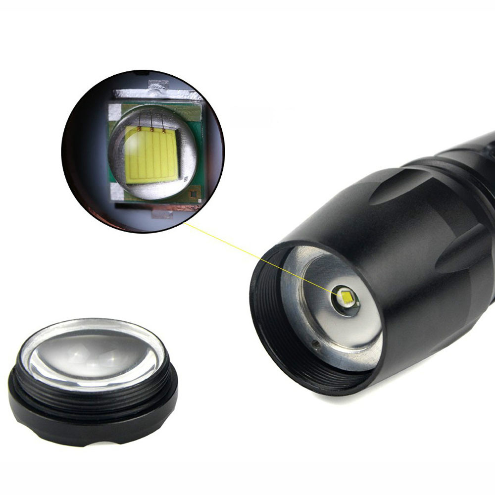 Perssia BeamForce X™ Tactical Zoom Flashlight
