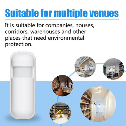 Perssia MotionGuard™ 433MHz Mini PIR Wireless Motion Sensor - PERSSIA