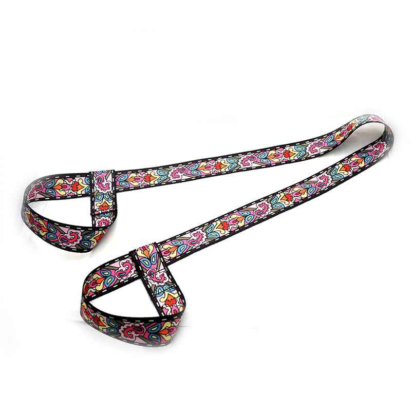 Perssia VibrantFlow™ Digital Yoga Mat Strap — ColorPrint Tie‑Down Carrier