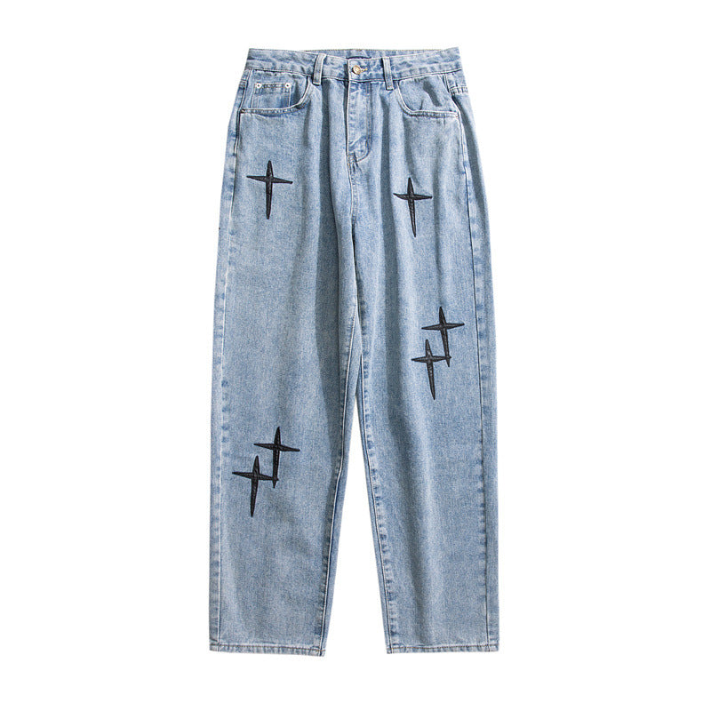 Perssia UrbanFlow™ Wide Leg Jeans Men's Casual Loose Fit - PERSSIA