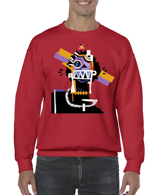 Neocubism Artwork Men Sweatshirt-US2D