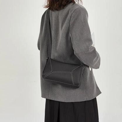 Genuine Leather Woman Bag Cowhide Shoulder Bag Soft Leather Minimalist Luxury Bags Womens High Quality 2025 Ladies Bags Handbag