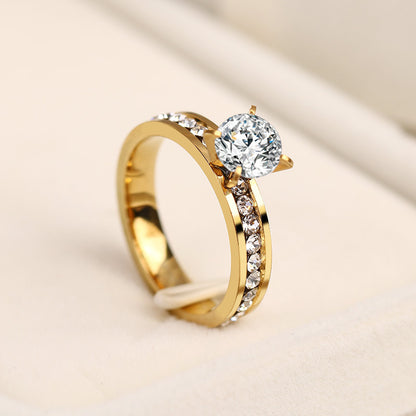 Perssia GeoLuxe™ Full Diamond Rhinestone Ring - PERSSIA