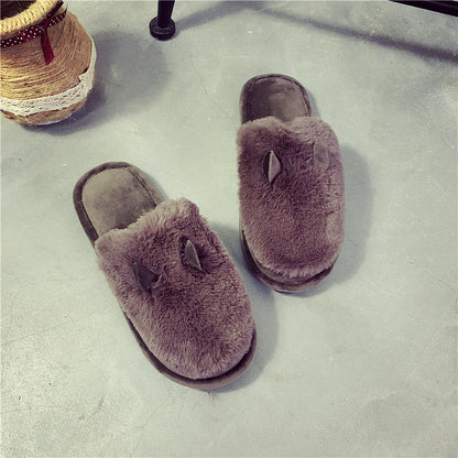 Perssia CloudStep™ Fuzzy Slippers — Where Warmth Meets Modern Elegance Non-Slip Warm Women's Fuzzy Slippers - PERSSIA