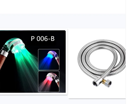 Perssia GlowRain™ LED Color‑Changing Shower Head - PERSSIA