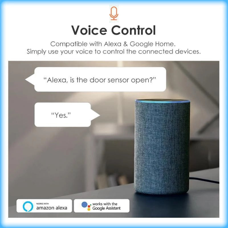 Perssia SmartGuard™ WiFi Door Sensor Smart WiFi Door Window Sensor for Intrusion Detection - PERSSIA