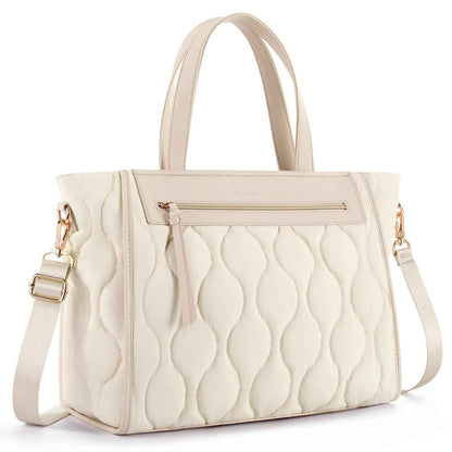 Missnine Puffy Quilted Tote