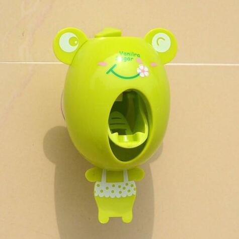 Perssia SmileBuddy™ — Toothpaste Dispenser &amp; Cartoon Toothbrush Holder - PERSSIA