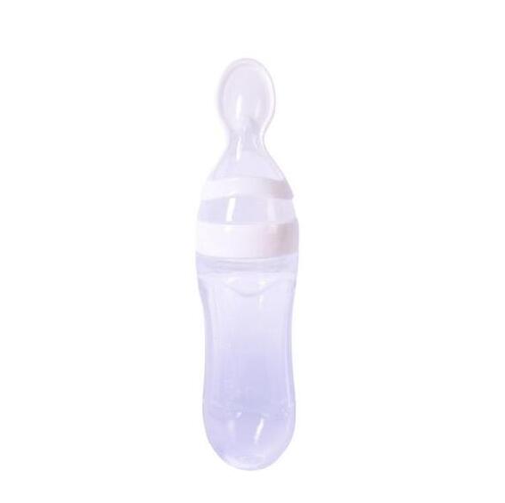Perssia BabyEase™ — Silicone Feeding Bottle &amp; Rice Cereal Spoon Set - PERSSIA