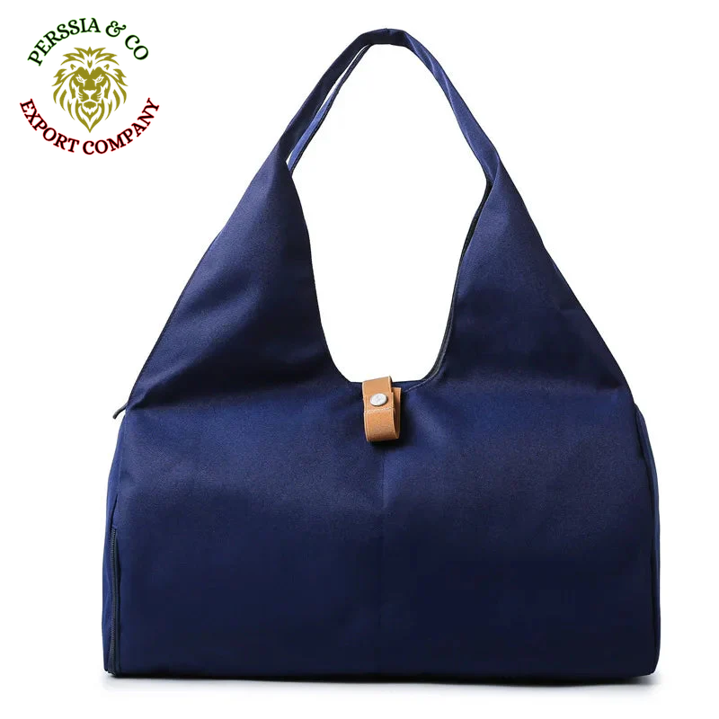 Women'S Multi-Purpose Sports Bag - Waterproof with Shoe Pocket for Yoga, Gym, and Travel