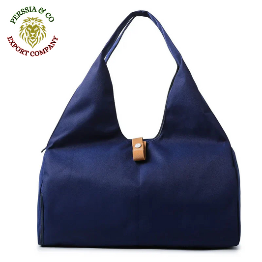 Women'S Multi-Purpose Sports Bag - Waterproof with Shoe Pocket for Yoga, Gym, and Travel
