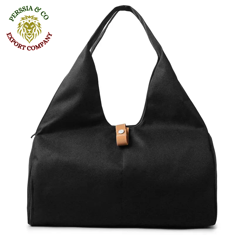 Women'S Multi-Purpose Sports Bag - Waterproof with Shoe Pocket for Yoga, Gym, and Travel