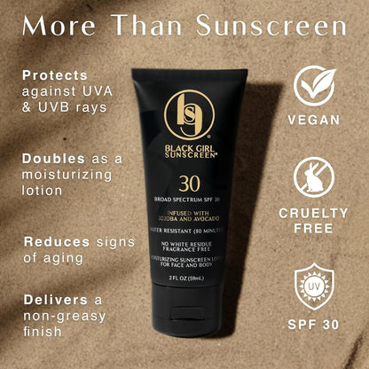 Black Girl Sunscreen SPF 30, 2 Fl oz