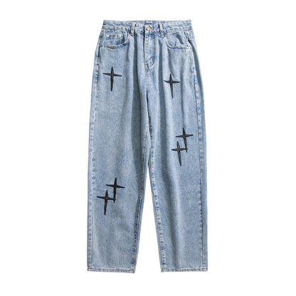 Perssia UrbanFlow™ Wide Leg Jeans Men's Casual Loose Fit - PERSSIA