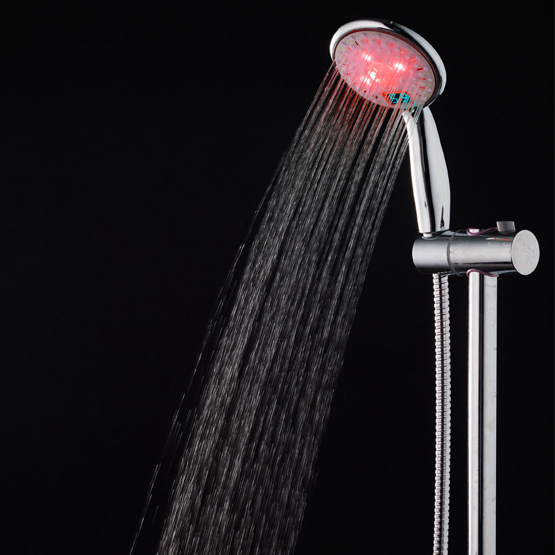 Perssia ThermoGlow™ Temperature‑Controlled Three‑Color Shower Head - PERSSIA