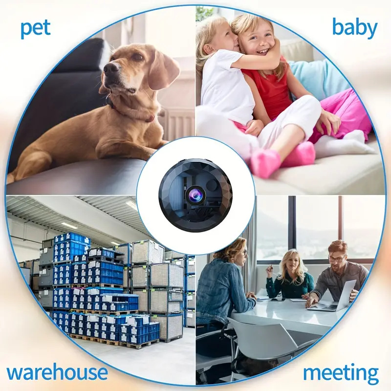 Perssia DiamondGuard™ Mini WiFi HD Security Camera - PERSSIA