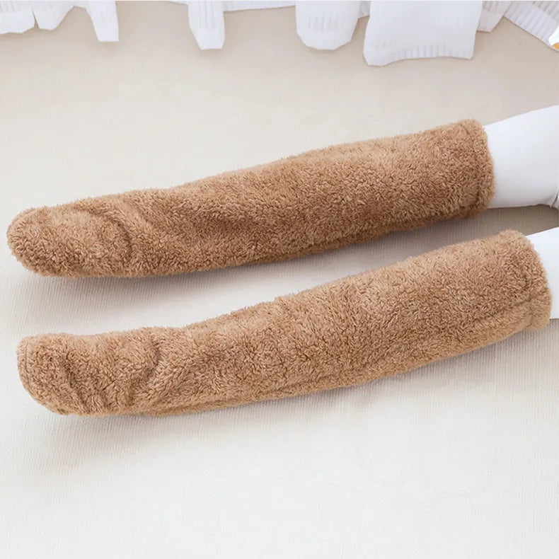Perssia FuzzKnee™ Over‑Knee Warm Socks — Ultra‑Soft Winter Comfort - PERSSIA