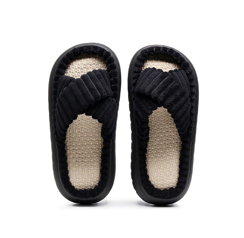 Perssia CozyCross™ Fuzzy Slipper New Cross-Design Cozy Women's Fuzzy Slippers - PERSSIA