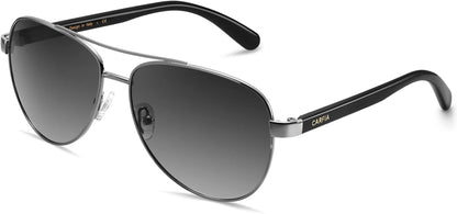 Polarized Sunglasses for Women UV Protection Acetate Arms Metal Frame Woman'S Shades CA3216