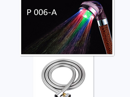 Perssia GlowRain™ LED Color‑Changing Shower Head - PERSSIA