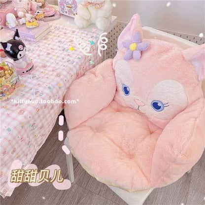 Perssia KawaiiPlush Oversized Anime Seat Cushion — Cinnamoroll • My Melody • Kuromi