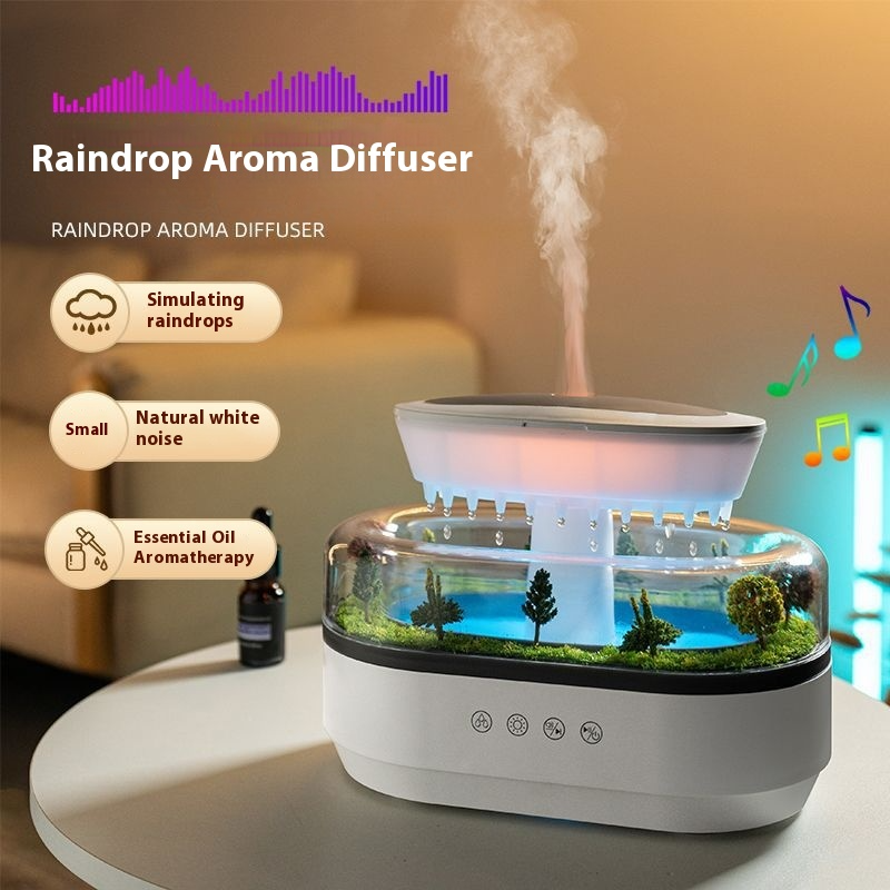 Perssia Raindrop Haven™ Aroma Diffuser & Humidifier - PERSSIA