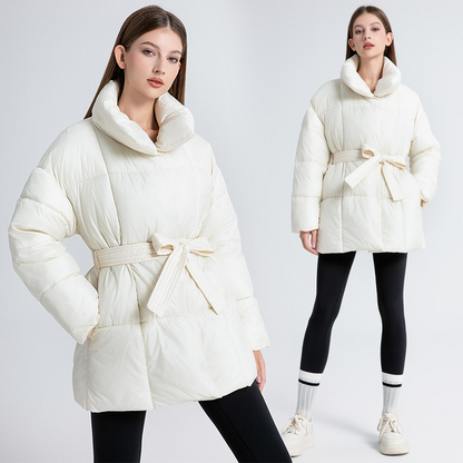 Perssia Women's Mid-Length Down Jacket