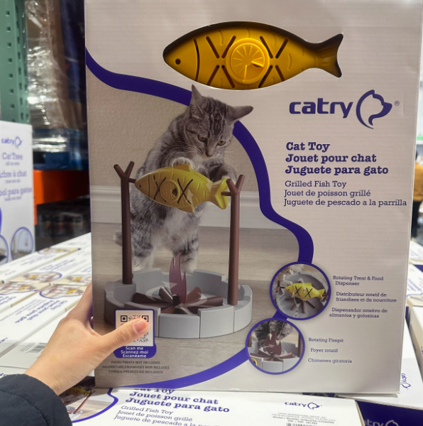 Perssia FishPlay™ Interactive Cat Food Dispenser - PERSSIA