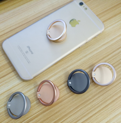 Perssia SleekGrip™ Metal Phone Ring — Ultra‑Slim Zinc Alloy Stand & Holder