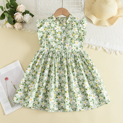 Perssia MiniBloom™ — Girls Summer Floral Princess Dress - PERSSIA