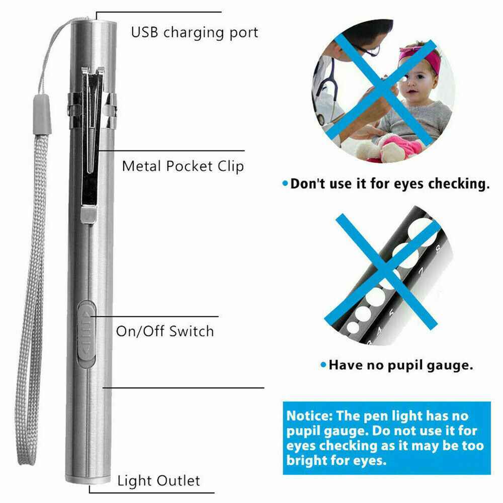 Perssia LuxeBeam™ Mini Tactical Flashlight — USB‑Rechargeable Stainless Steel EDC Light