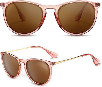 Premium Vintage round Sunglasses for Women Men Classic Retro Trendy Style