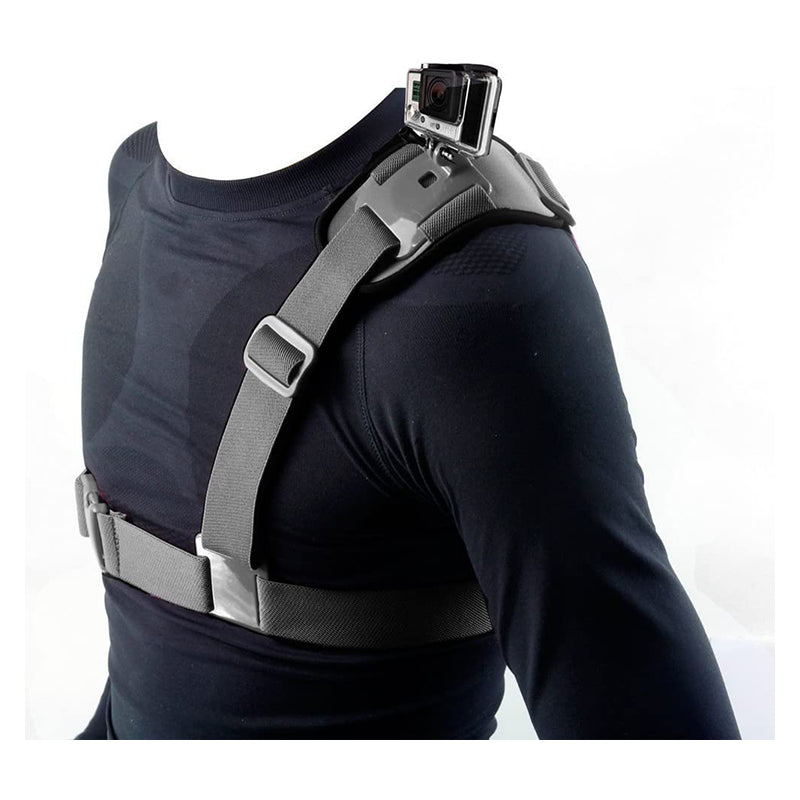 Perssia ActionHarness™ Pro — Waterproof Shoulder & Chest Strap for Action Cameras Secure. Stable. Adventure‑Ready. The ultimate hands‑free mount for capturing every moment. - PERSSIA