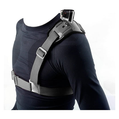 Perssia ActionHarness™ Pro — Waterproof Shoulder & Chest Strap for Action Cameras Secure. Stable. Adventure‑Ready. The ultimate hands‑free mount for capturing every moment. - PERSSIA