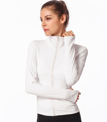 “FLEXÉRA™ SCULPT ZIP JACKET” New Yoga Jacket with Slim Fit Zip Design for Women - PERSSIA