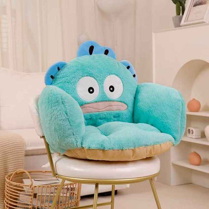 Perssia KawaiiPlush Oversized Anime Seat Cushion — Cinnamoroll • My Melody • Kuromi