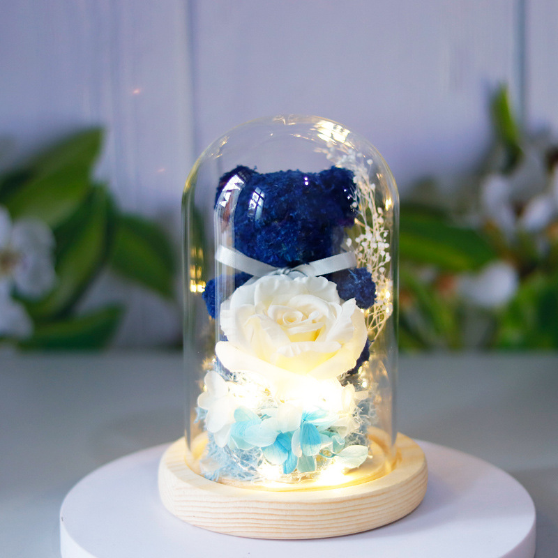 Perssia EternalGlow™ Rose & Teddy Gift Box with LED Lights - PERSSIA
