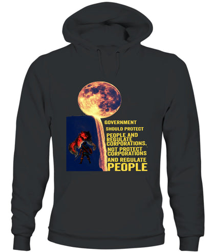 Moonfall Rebellion – Premium Unisex Art Hoodie | Gildan 18500 Dual-Sided Print